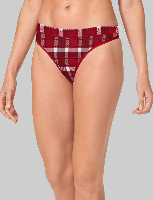 Emboldened Red Fireplace Plaid